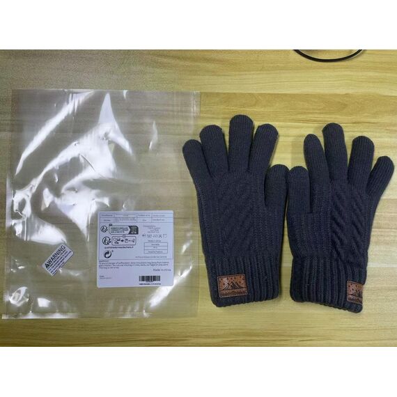 CHENMEI Winterhandschuhe Strickhandschuhe für Herren Damen - Touchscreen Wollhandschuhe, Warme Winterhandschuhe mit Fleecefutter,Wintergeschenke Outdoor für Männer und Frauen