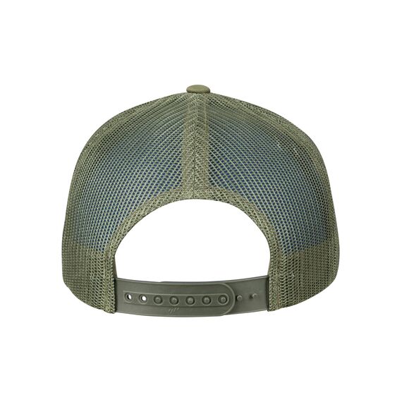 Flexfit Unisex Retro Trucker Cap, Klassische Trucker Cap mit Mesh-Rückseite, one Size, Buck