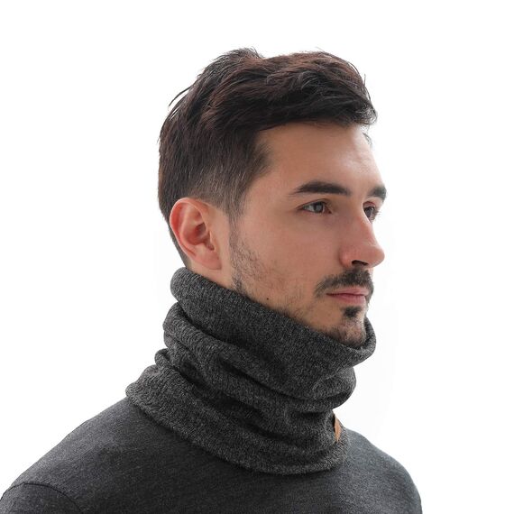NovForth Winter Halsschlauch Herren Ski, Halswärmer Halstuch Männer Gesichtsschal Damen, Fleece Schal Schlauchtuch für Herren Gamaschenmaske, Winddichte Kreisschlaufenschals