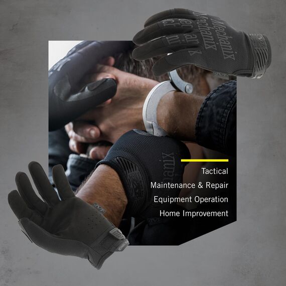 Mechanix Wear - Original Covert Handschuhe (Small, Schwarz)