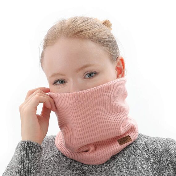 NovForth Winter Halsschlauch Herren Ski, Halswärmer Halstuch Männer Gesichtsschal Damen, Fleece Schal Schlauchtuch für Herren Gamaschenmaske, Winddichte Kreisschlaufenschals