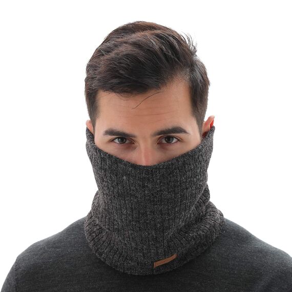 NovForth Winter Halsschlauch Herren Ski, Halswärmer Halstuch Männer Gesichtsschal Damen, Fleece Schal Schlauchtuch für Herren Gamaschenmaske, Winddichte Kreisschlaufenschals