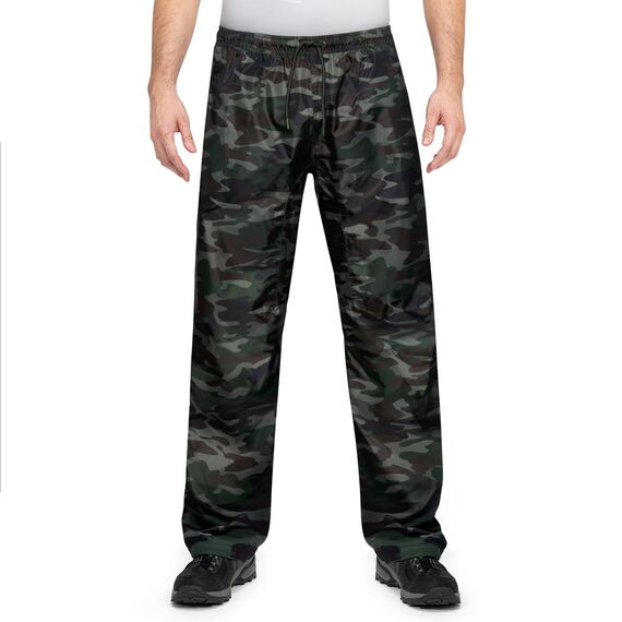 Höhenhorn Pluvia Herren Regenhose Camo Grün Gr. XL