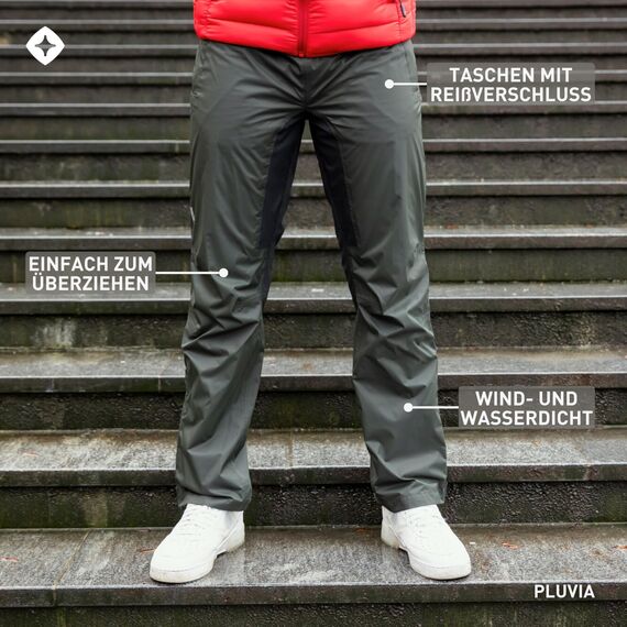 Höhenhorn Pluvia Herren Regenhose Grün Gr. XL