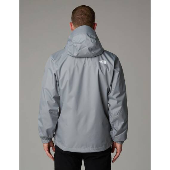 The North Face - Herren Quest Kapuzenjacke - Wasserdicht, Atmungsaktiv - Monument Grey - M