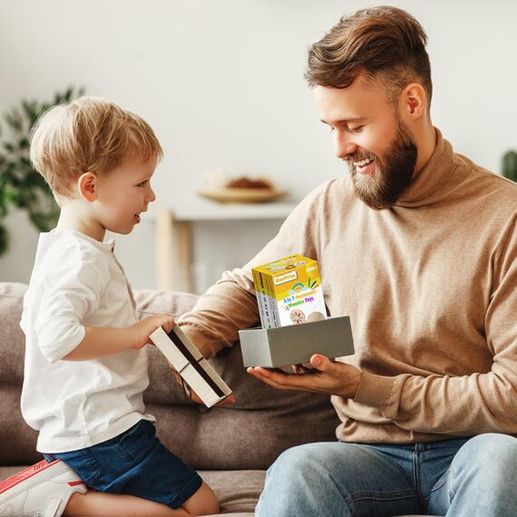 HaoVrisn Montessori Spielzeug ab 1 Jahr, 3-in-1 Montessori Spielzeug ab 2 1 3 Jahre, Spielzeug Holz Montessori 1 2 3 Jahre, Baby Motorikspielzeug ab 1 2 Jahr Kleinkind Spielzeug Sensorik Spielzeug