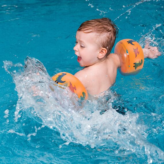 WEARXI Schwimmflügel ab 1 Jahr, Kinder 2-6 Jahre, Schwimmring, Schwimmweste, Empfohlenes Gewicht 5-25KG
