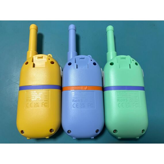 Inspireyes Walkie Talkie Kinder Aufladbar, Ostergeschenke Kinder, 48 Stunden Arbeitszeit, 8 Kanäle 2-Wege-Radio, Geschenke für Jungen Mädchen, Outdoor Wandern Camping, 3-12 Jahre altes Spielzeug