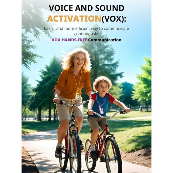 Inspireyes Walkie Talkie Kinder Aufladbar, Ostergeschenke Kinder, 48 Stunden Arbeitszeit, 8 Kanäle 2-Wege-Radio, Geschenke für Jungen Mädchen, Outdoor Wandern Camping, 3-12 Jahre altes Spielzeug