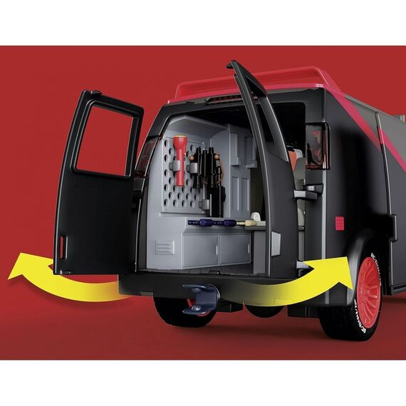 PLAYMOBIL 70750 The A-Team Van - im ikonischen Design, Für A-Team Fans, Sammler und Kinder, 5-99 Jahre
