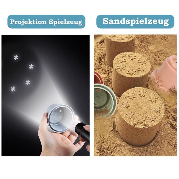 ZHUOYOU Stapelbecher Baby Spielzeug für 1 Jahre,8 Stück Kinder Stapelturm Badespielzeug Sandspielzeug Becher,Stapelspiel Lernspielzeug Geschenk für 6+ Monate Jungen und Mädchen