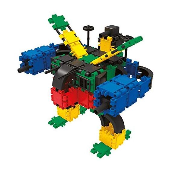 Clics Konstruktionsspielzeug für Kinder ab 3 Jahre, kreatives Lernspielzeug im 750 Teile Set, Bausteine für Mädchen und Jungen, Montessori STEM-Spielzeug, Langlebige Spielzeug aus recyceltem Material