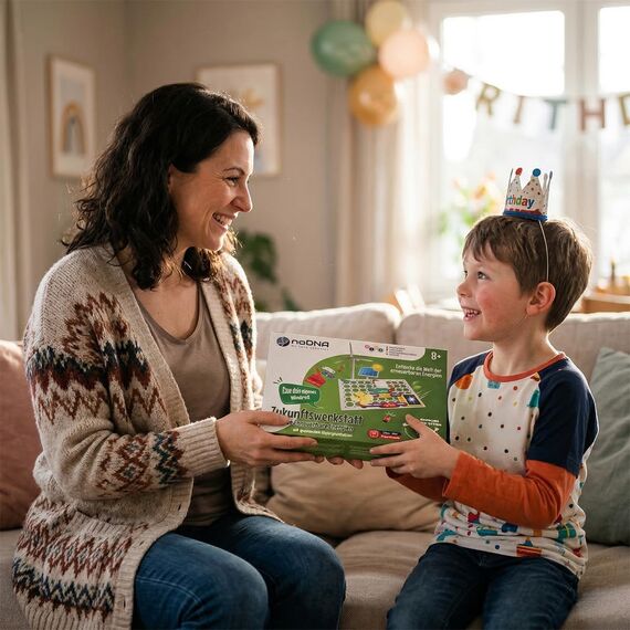 noDNA Elektronik Baukasten Kinder Zukunftswerkstatt für erneuerbare Energien Experimentierkasten ab 8 Jahre Experimente für Kinder ab 8, Elektronik Bausatz Ostergeschenke Kinder 8 Jahre Geschenk Junge
