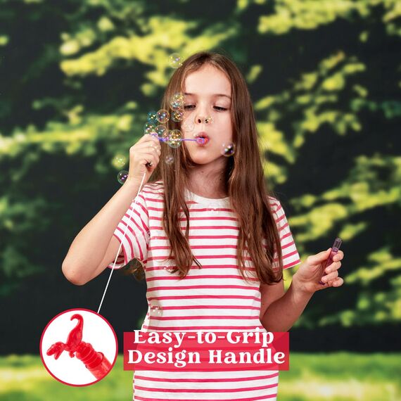 JOYIN 32 Seifenblasen Kinder, Partygeschenke für Kinder, 8 Farben Dinosaurier Mini Seifenblasen Stäbe für Hochzeit, Halloween Party, Mitgebsel Kindergeburtstag ab 3 Jahre