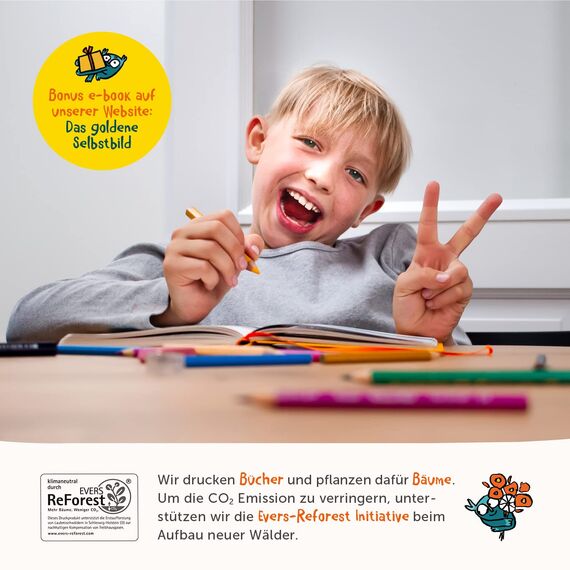UrBestSelf 6-Minuten® Gefühlstagebuch Kinder 6–12 Jahre – Gefühle verstehen, Selbstbewusstsein & Achtsamkeit aufbauen – Tagebuch Mädchen – Gefühle Buch