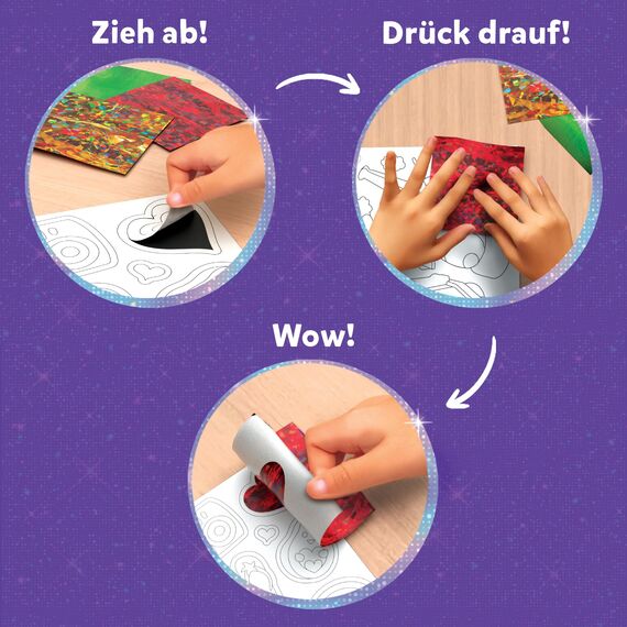 Skillmatics Folienspaß – Girl Power, 20+ DIY Folienkunst-Magnete, kleckerfreies Bastelset, 60+ Schaumstoff-Aufkleber, kreative Aktivität für Mädchen, Kinder, Tweens, Teens (7–13 Jahre), Geschenk, Reis