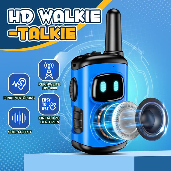Dislocati Walkie Talkie Kinder, Outdoor Spielzeug ab 3-9 Jahre Junge Fernglas für Kinder Geschenke Junge 3-9 Jahre Garten Spielzeug Kinder für Draußen Kinderspielzeug ab 3-10 Jahre Outdoor Spiele
