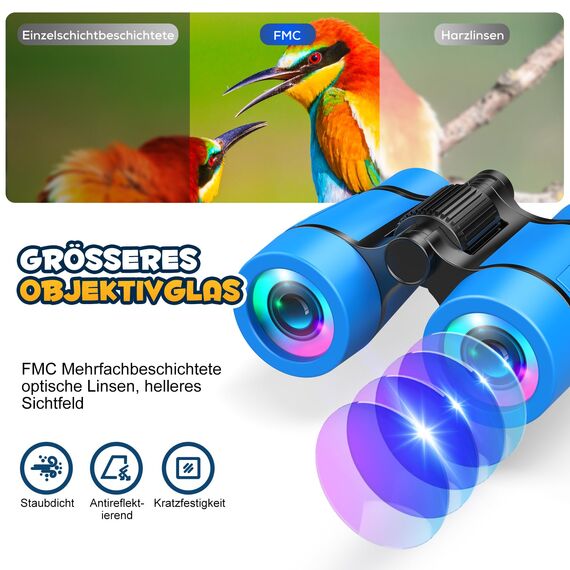 Dislocati Walkie Talkie Kinder, Outdoor Spielzeug ab 3-9 Jahre Junge Fernglas für Kinder Geschenke Junge 3-9 Jahre Garten Spielzeug Kinder für Draußen Kinderspielzeug ab 3-10 Jahre Outdoor Spiele