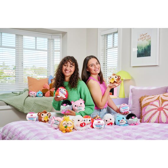 Snackles Serie 2 13 cm Snackle von ZURU Kuschelig-weiches, beruhigendes, 13 cm großes Plüschspielzeug mit lizenziertem Snackmarken-Accessoire