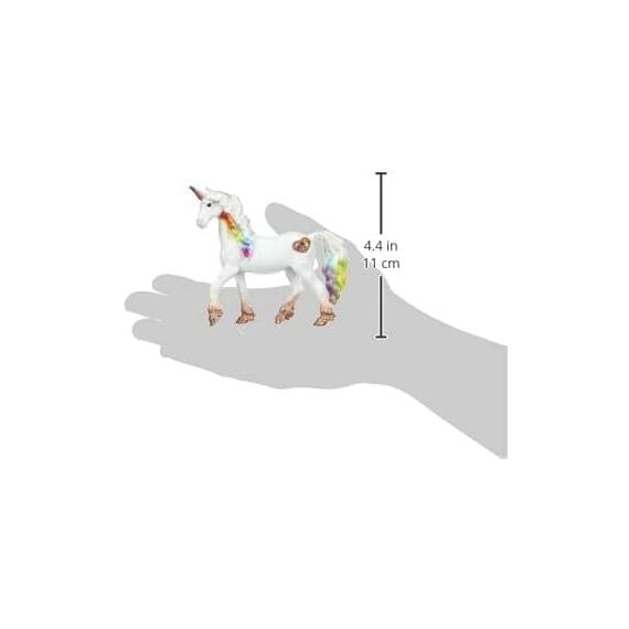 SCHLEICH BAYALA | Regenbogeneinhorn Stute 70726 | detailgetreue, Fantastische Figuren | tolles Geschenk für Mädchen und Jungen | wunderschöne Sammelfiguren | Spielfigur ab 5 Jahren | 13 x 3 x 11 cm