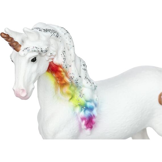 SCHLEICH BAYALA | Regenbogeneinhorn Stute 70726 | detailgetreue, Fantastische Figuren | tolles Geschenk für Mädchen und Jungen | wunderschöne Sammelfiguren | Spielfigur ab 5 Jahren | 13 x 3 x 11 cm