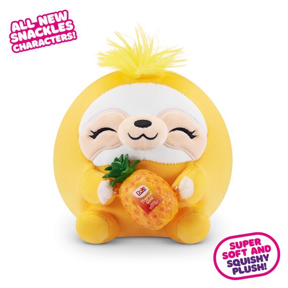 Snackles Serie 2 13 cm Snackle von ZURU Kuschelig-weiches, beruhigendes, 13 cm großes Plüschspielzeug mit lizenziertem Snackmarken-Accessoire