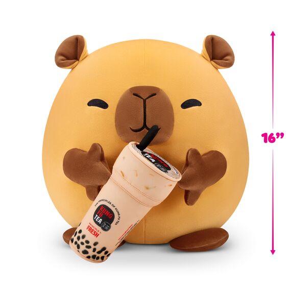 Snackles Serie 2 16-Zoll-Snackle von ZURU Kuscheliges, weiches Plüschtier mit Lizenz Snack-Markenaccessoire