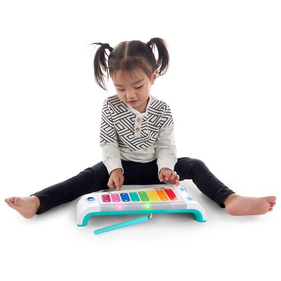 Baby Einstein Hape Magic Touch Xylophon Musikspielzeug mit Lichtern aus Holz, ab 12 Monaten