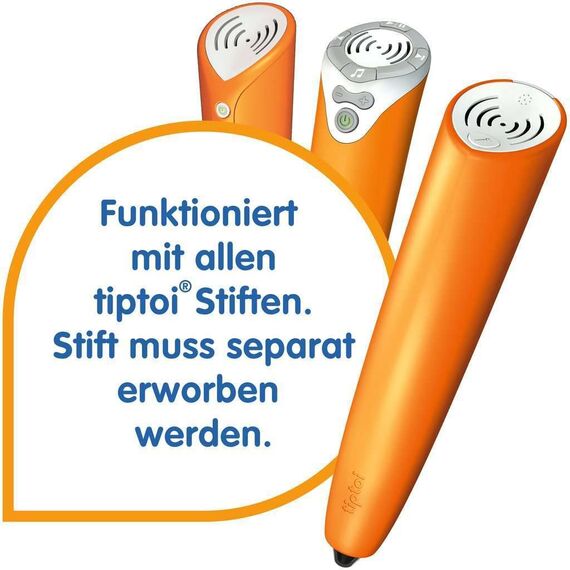 Ravensburger tiptoi Spiel 00511 Magors Lesezauber - Lernspiel ab 5 Jahren, Laute - Buchstaben - Wörter: in DREI Schwierigkeitsstufen