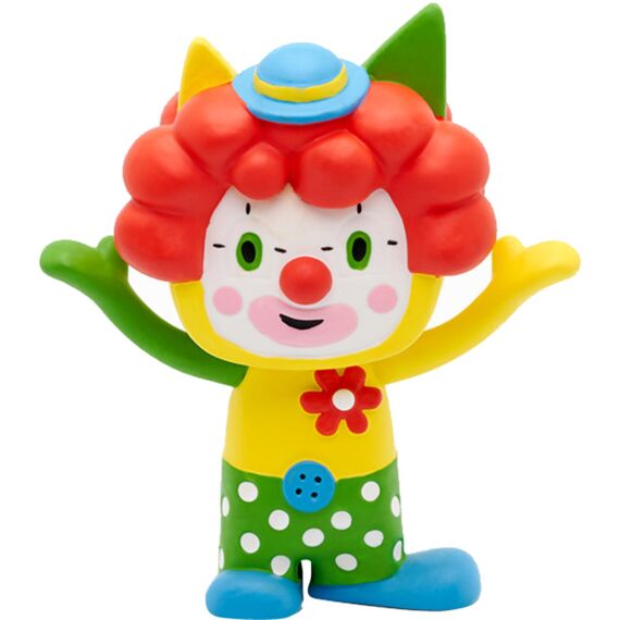 tonies Hörfigur für Toniebox, Kreativ Clown, zum Selbstbespielen, 90 Minuten Speicher für eigene Aufnahmen, Musik oder Gute-Nacht-Geschichten, geeignet für Kinder ab 3 Jahren.