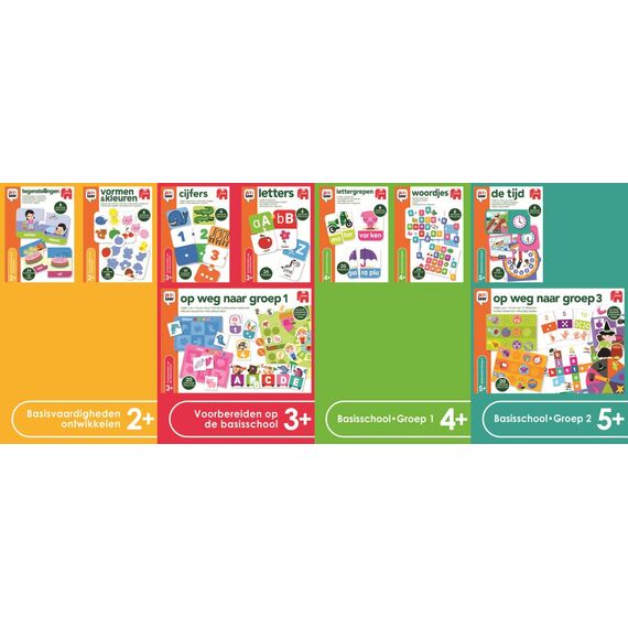 Jumbo Spiele 19547 ich lerne Zahlen - Lernspiel für Kinder ab 3 Jahren für 1 bis 4 Spieler (Packung mit 2)