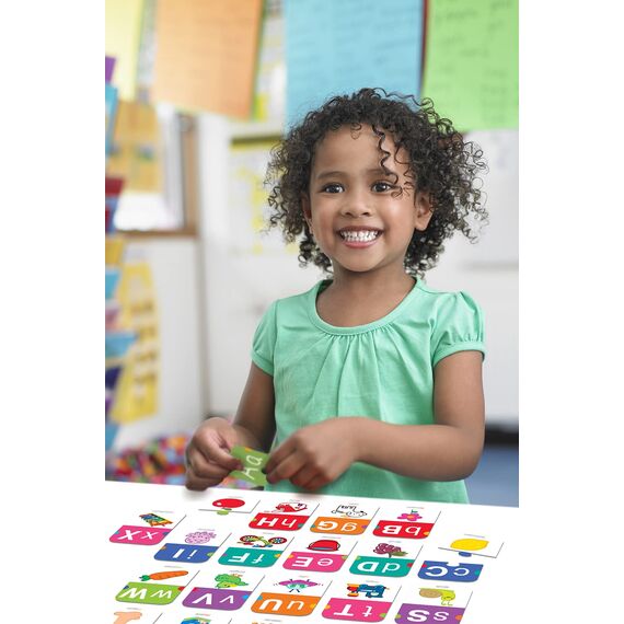 Jumbo Spiele Ich lerne Buchstaben - Lernspiele ab 3 Jahren - Buchstaben Spiel Kindergarten