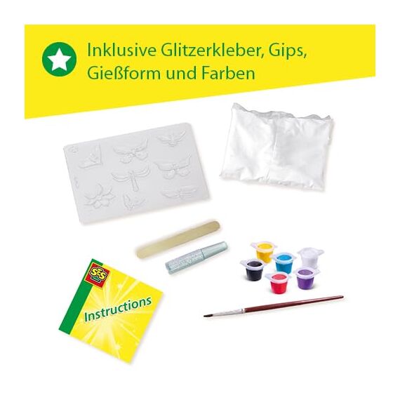 SES 01131 - Glitzerschmetterlinge gießen