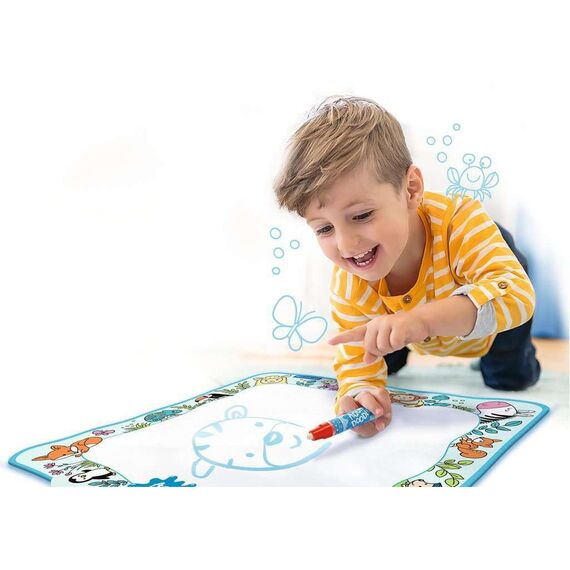 Ravensburger 4565 Aquadoodle Animals - Erstes Malen für Kinder ab 18 Monate - Malset für fleckenfreien Malspaß mit Wasser - inklusive Matte und Stift