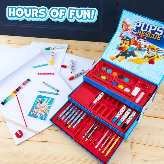 PAW PATROL Malkoffer, Malset für Kinder (Mehrfarbig)