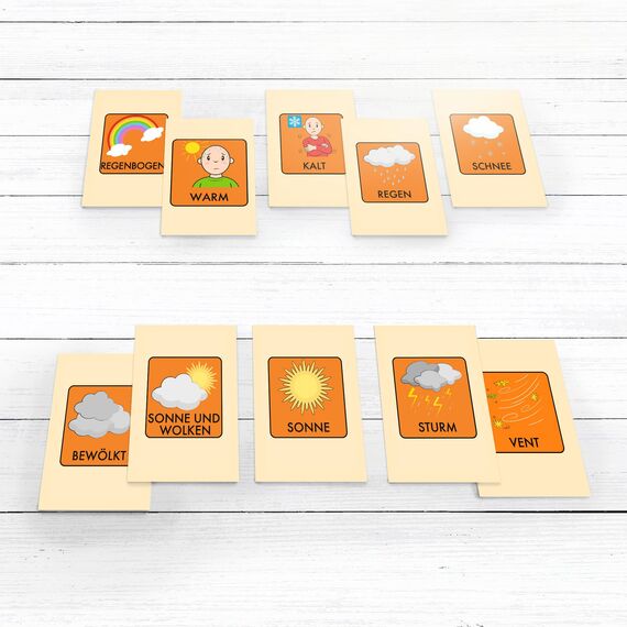 Kinder Kalender für Lernen und Spaß - Zeitlos gestaltet mit Piktogrammen. Mein Erster Kalender Kinder Montessori. Wochentage - Monate. Jahre und Jahreszeiten (Deutsch)