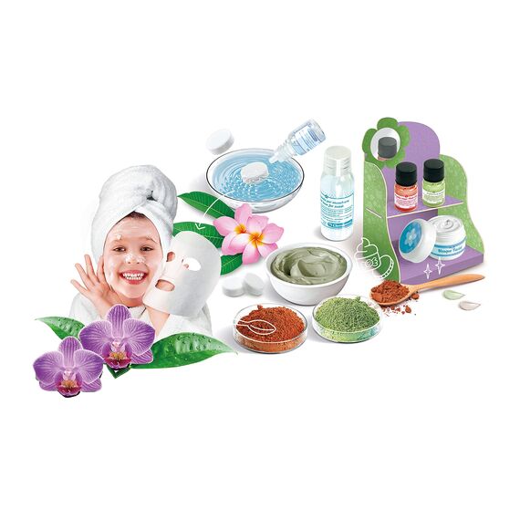 Clementoni Galileo Lab – Gesichtsmasken selbst Machen, DIY Beauty Tuchmasken, duftende Stoffe zur Entspannung fürs Gesicht, Kosmetik Set für Kinder ab 8 Jahren von Clementoni 59248