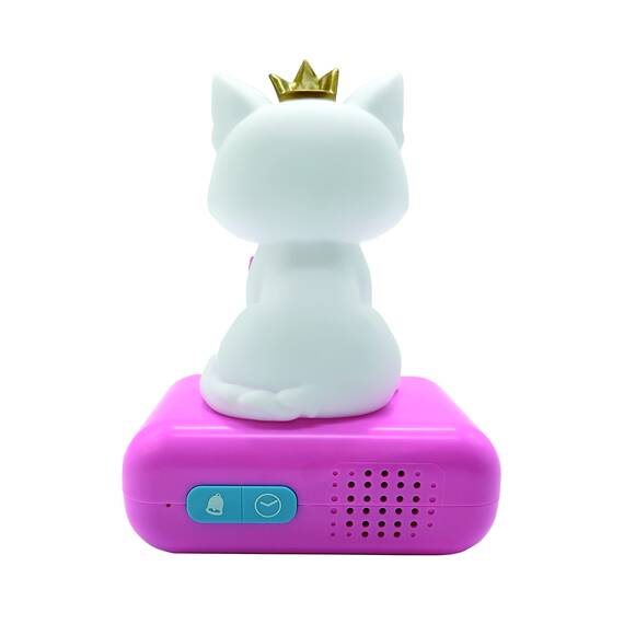 Lexibook, Kätzchen, Nachtwecker, Sounds und Melodien, hintergrundbeleuchtetes LCD-Display, beleuchtet, Schlummerfunktion, Pink, RL800KT