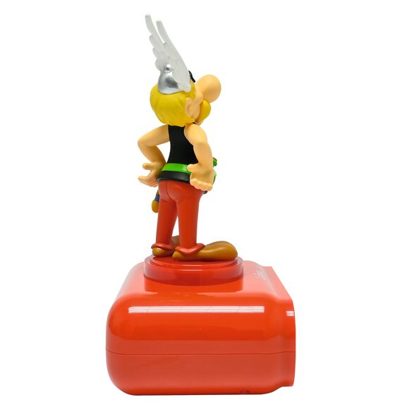 Lexibook, Asterix, Asterix Nachtlichtwecker, Klänge und Melodien, hintergrundbeleuchteter LCD-Bildschirm, Leuchtend, Schlummerfunktion, RL800AX2