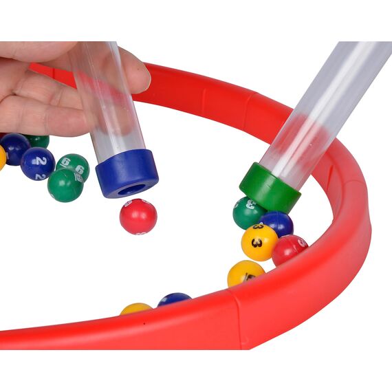 noris 606064480 Kugelblitz, das blitzschnelle Actionspiel mit Lerneffekt in verschiedenen Spielvarianten, ab 4 Jahren