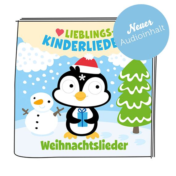 tonies Hörfiguren für Toniebox, Lieblings-Kinderlieder – Weihnachtslieder, Kinderlieder ab 3 Jahren, Spielzeit ca. 54 Minuten