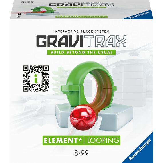 Ravensburger GraviTrax Element Looping 22412 - Erweiterung für deine Kugelbahn - Murmelbahn und Konstruktionsspielzeug ab 8 Jahre