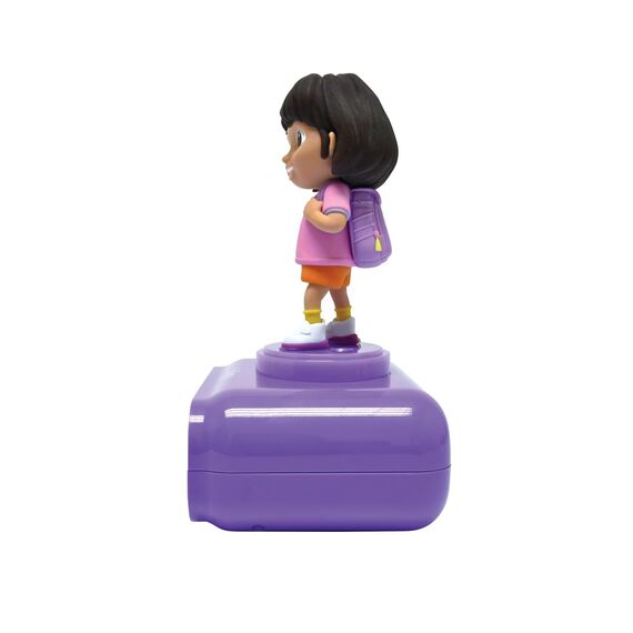 Lexibook, Wecker – Nachtlicht Dora mit Soundeffekten, Violett, RL800DOR