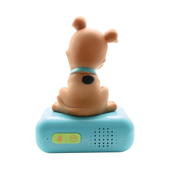 Lexibook - Wecker mit Nachtlicht Scooby-DOO, Scooby-DOO-Digitalwecker mit Nachtlicht Snooze, Uhr, leuchtendes Scooby-DOO, Blau - RL800SDLXB