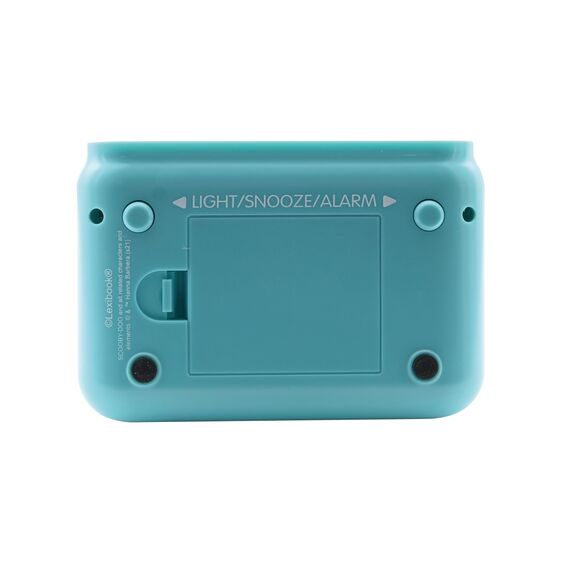 Lexibook - Wecker mit Nachtlicht Scooby-DOO, Scooby-DOO-Digitalwecker mit Nachtlicht Snooze, Uhr, leuchtendes Scooby-DOO, Blau - RL800SDLXB