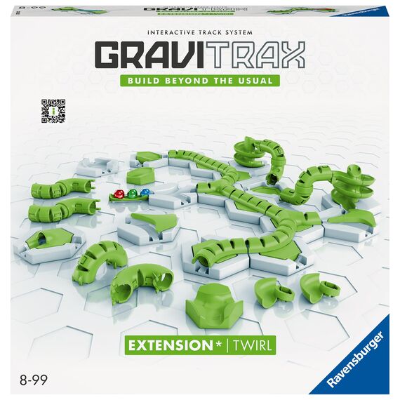 Ravensburger GraviTrax Extension Twirl 22435 - GraviTrax Erweiterung für Deine Kugelbahn - Murmelbahn und Konstruktionsspielzeug ab 8 Jahren, kombinierbar mit Allen Produkten