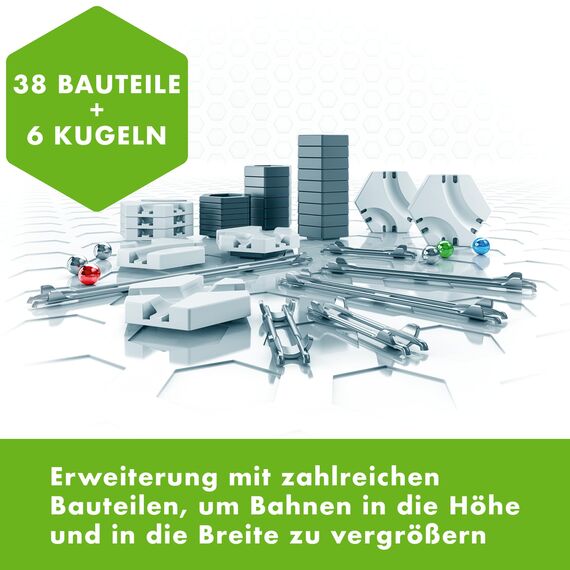 Ravensburger GraviTrax Extension Trax 22414 - GraviTrax Erweiterung für Deine Kugelbahn - Murmelbahn und Konstruktionsspielzeug ab 8 Jahren, kombinierbar mit Allen Produkten