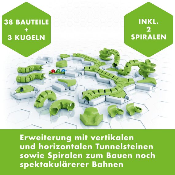 Ravensburger GraviTrax Extension Twirl 22435 - GraviTrax Erweiterung für Deine Kugelbahn - Murmelbahn und Konstruktionsspielzeug ab 8 Jahren, kombinierbar mit Allen Produkten