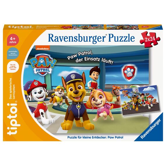 Ravensburger Puzzle Puzzle für kleine Entdecker: Paw Patrol 24 Teile