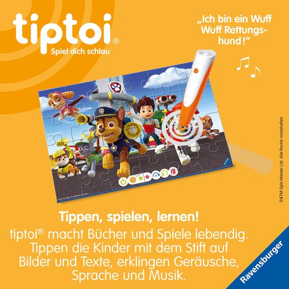 Ravensburger Puzzle Puzzle für kleine Entdecker: Paw Patrol 24 Teile